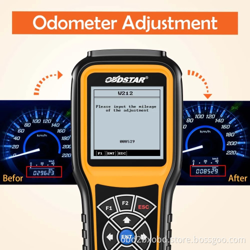 OBDStar X300M Special for Odometer Adjustment and OBDII Support Mercedes Benz & MQB VAG KM Function